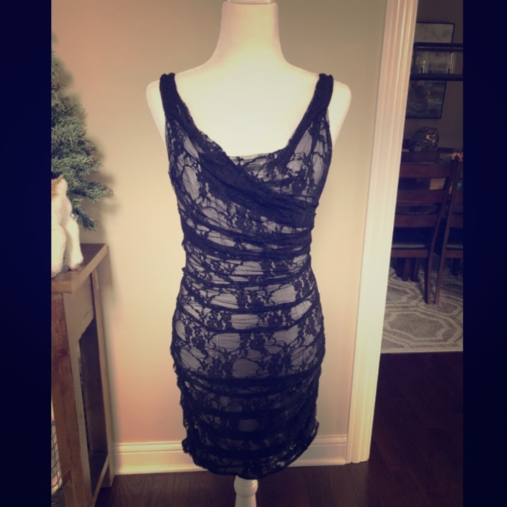 Express Black Lace dress